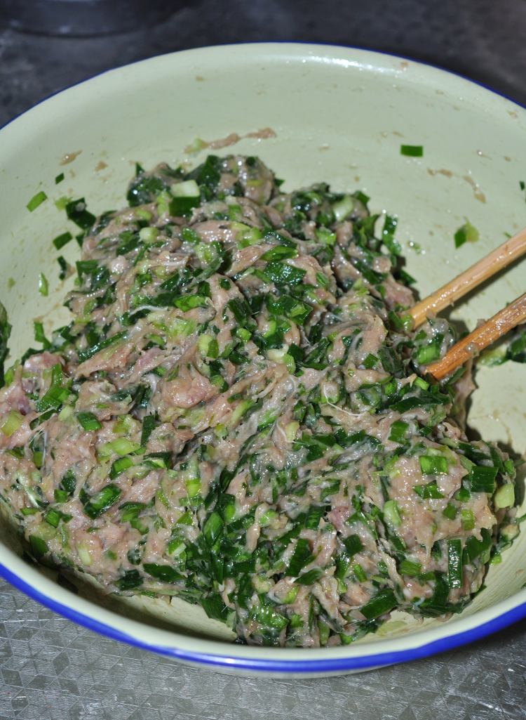 翡翠韭菜饺步骤6