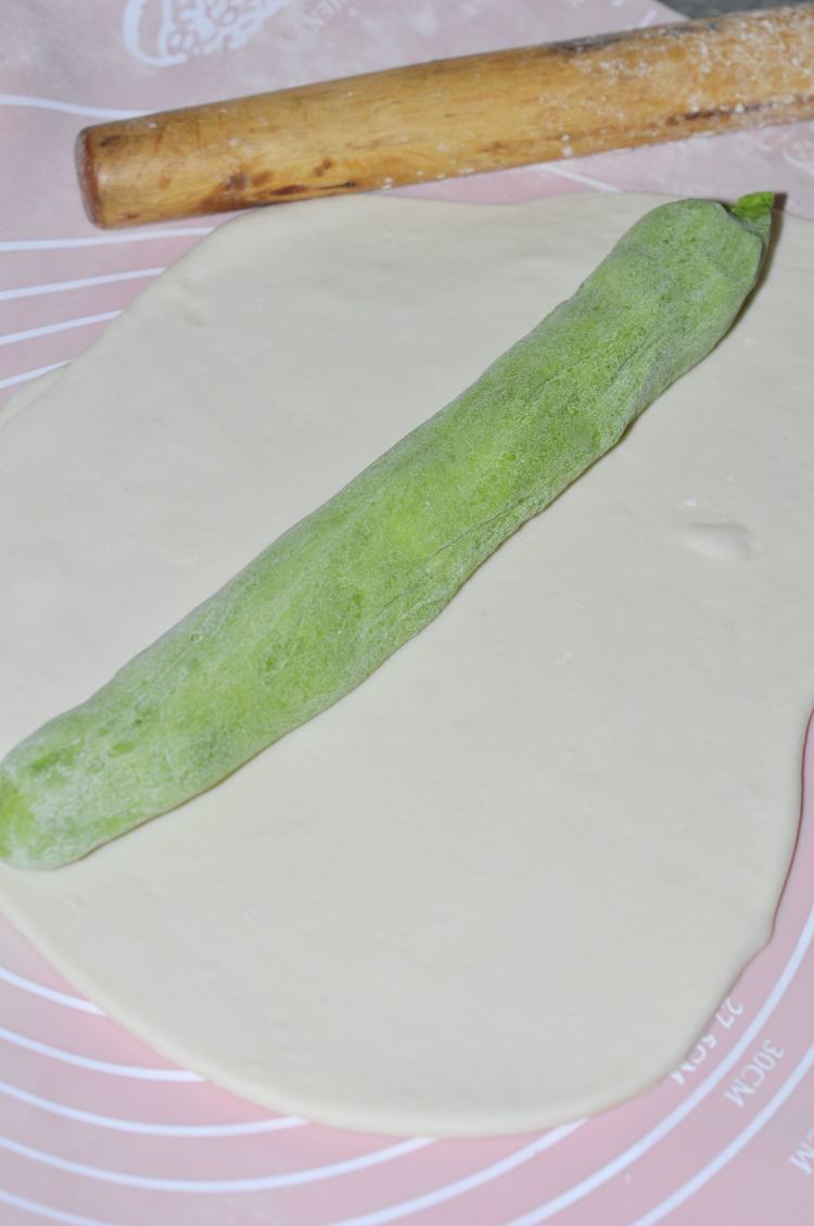 翡翠韭菜饺步骤7