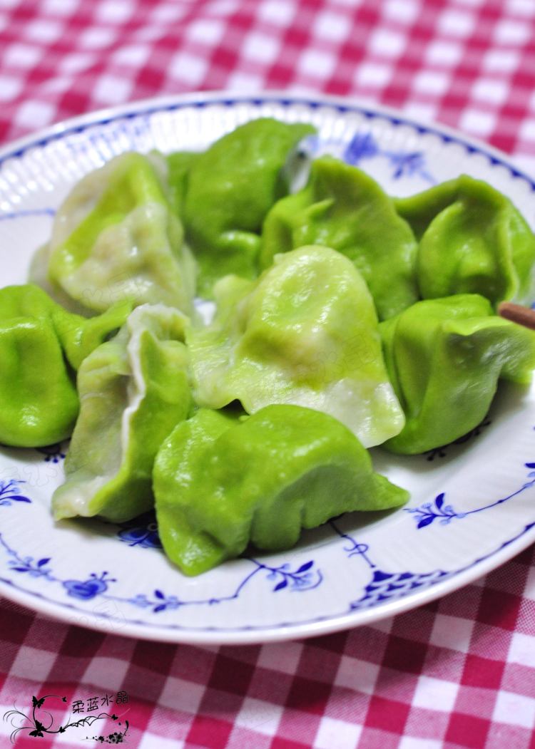 翡翠韭菜饺步骤11