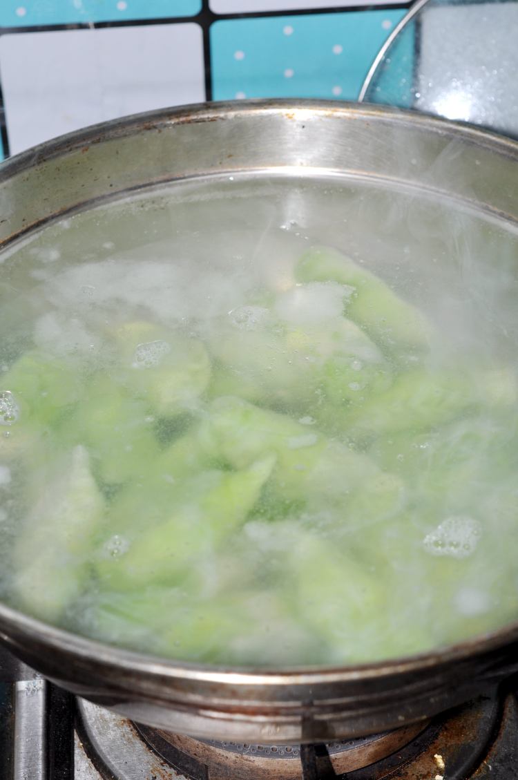 翡翠韭菜饺步骤10