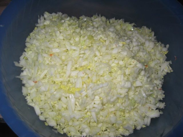 白菜猪肉蒸饺步骤6