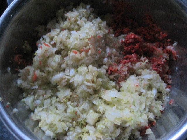 白菜猪肉蒸饺步骤9