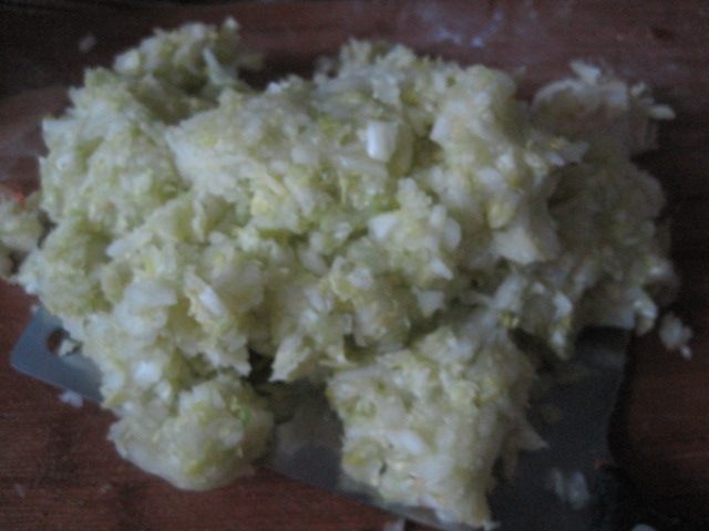白菜猪肉蒸饺步骤7
