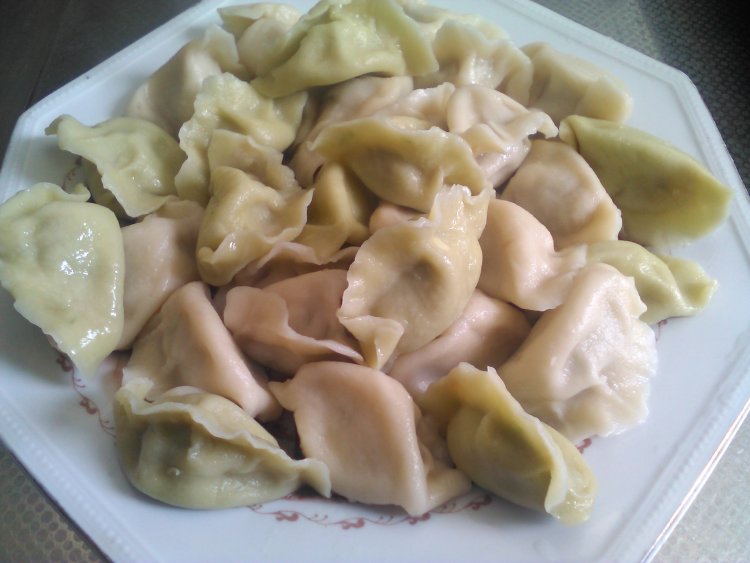 牛肉芹菜翡翠饺步骤17