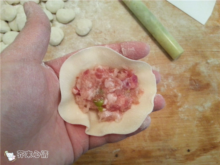 白萝卜猪肉饺步骤12