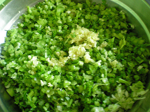 芹菜水饺步骤4