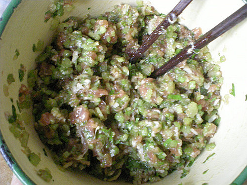 芹菜水饺步骤6