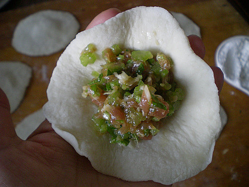 芹菜水饺步骤8