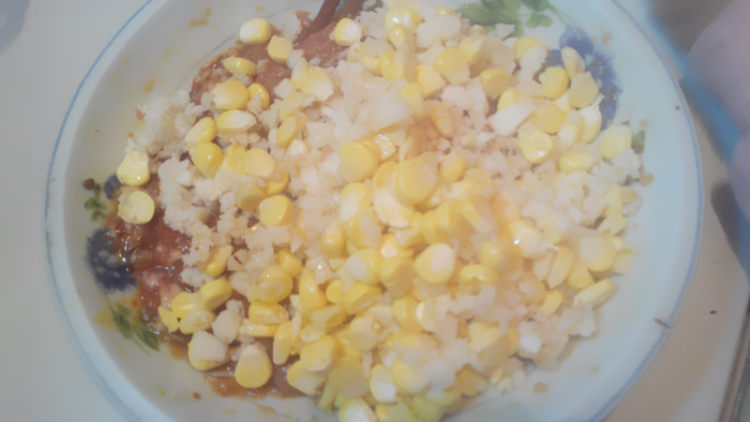 马蹄玉米饺步骤4