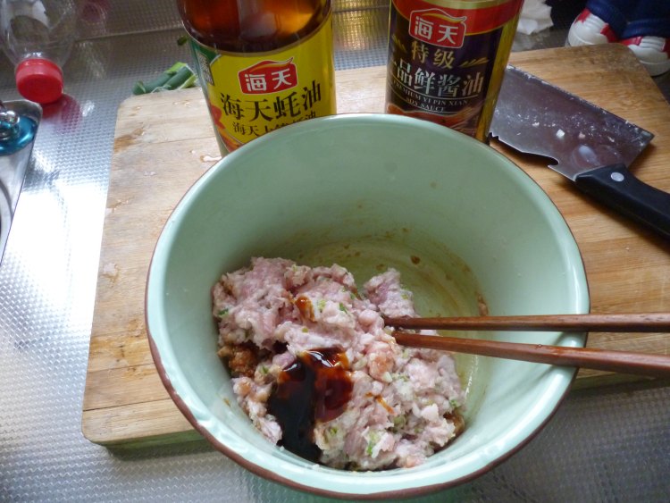 猪肉黄瓜饺子步骤5