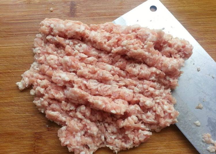 青椒海螺猪肉水饺步骤3