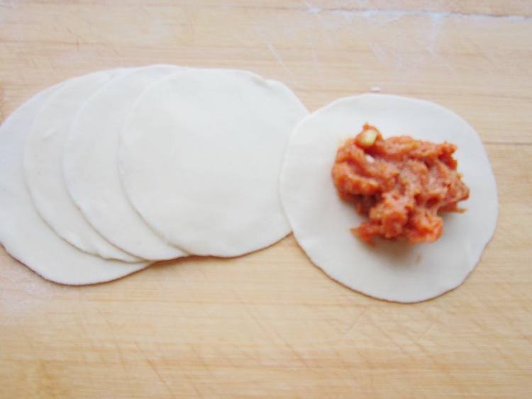 胡萝卜牛肉饺子步骤13