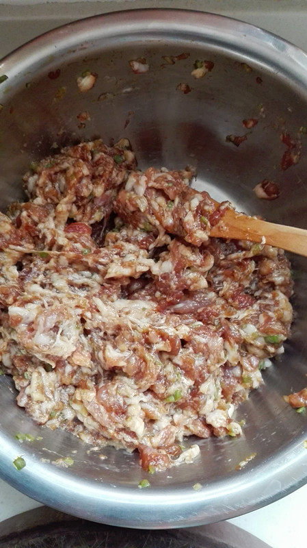 白菜猪肉水饺步骤8