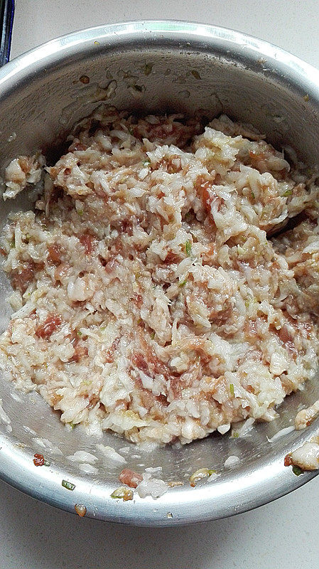 白菜猪肉水饺步骤12