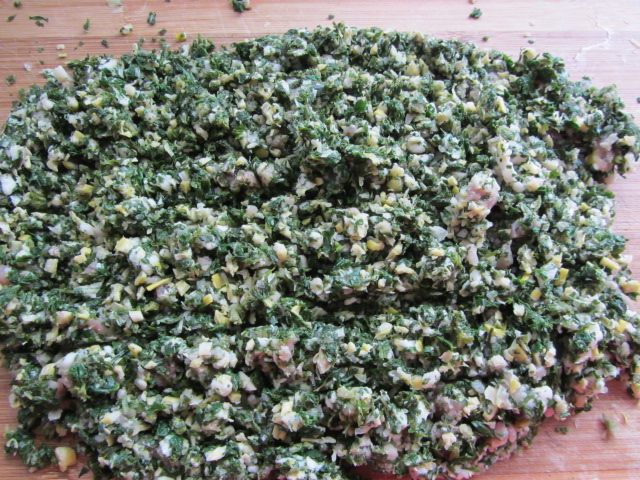 荠菜笋尖猪肉饺步骤8