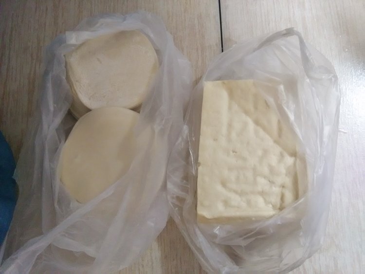 豆腐猪肉香菜饺步骤1