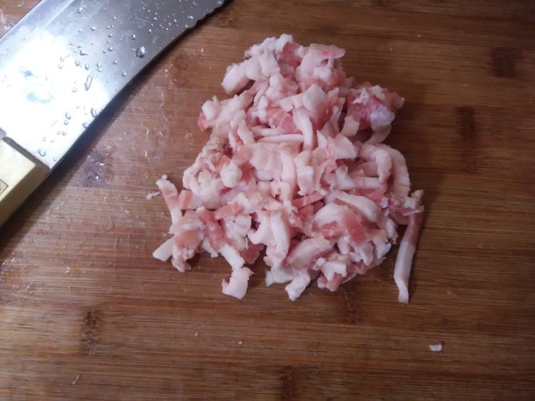 豆腐猪肉香菜饺步骤2