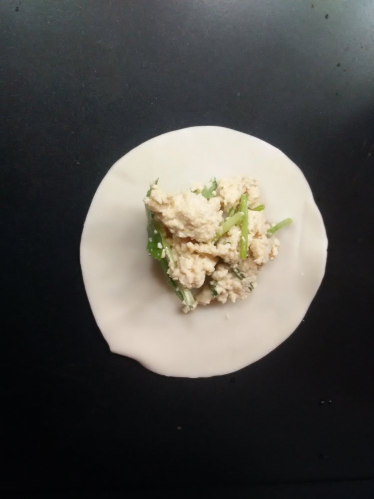 豆腐猪肉香菜饺步骤7