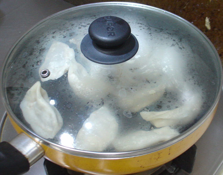 香煎牛肉饺步骤4
