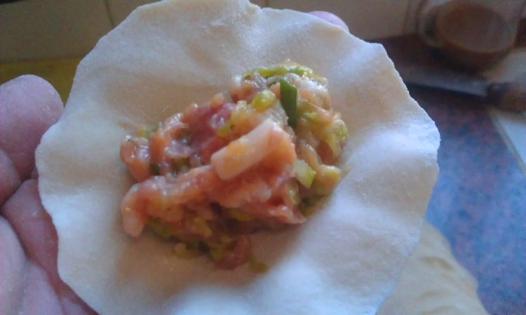 包菜鲜肉饺步骤7