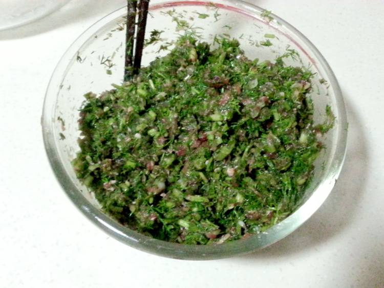 猪肉荤香饺子步骤5
