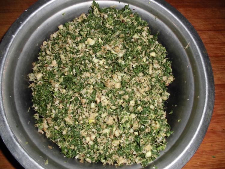 野菜韭菜饺子步骤3