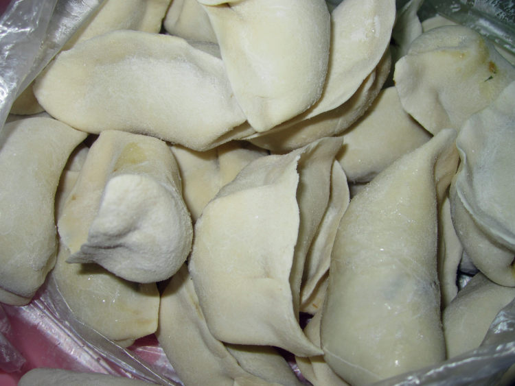 生煎韭菜木耳饺子步骤1