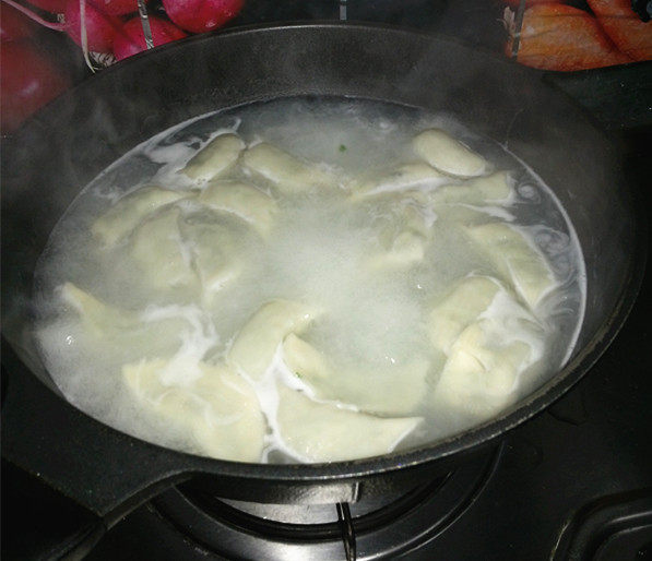 韭菜猪肉水饺步骤14