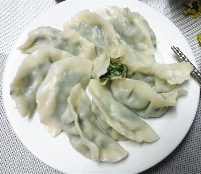 荠菜猪肉水饺步骤15