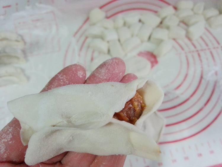 牛肉胡萝卜水饺步骤11