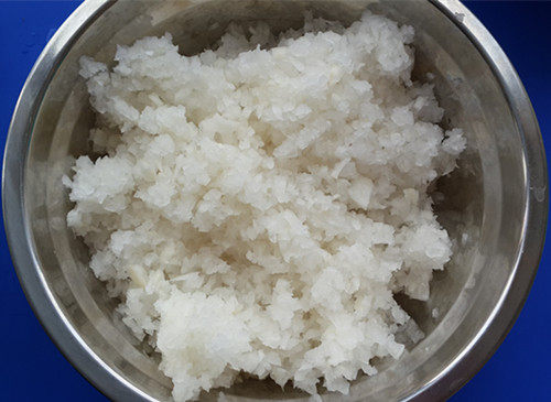 薄皮大馅萝卜蒸饺步骤2