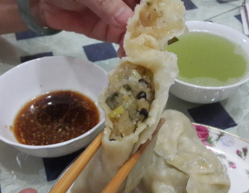 薄皮大馅萝卜蒸饺步骤15