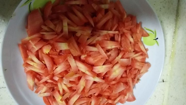 菜汁素饺子步骤3