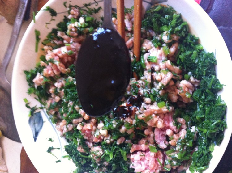 茴香鲜肉饺步骤11