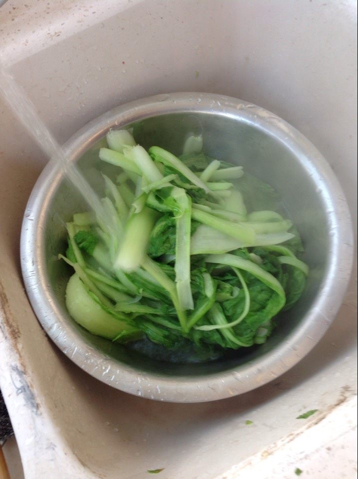 小白菜鸡蛋蒸饺步骤4