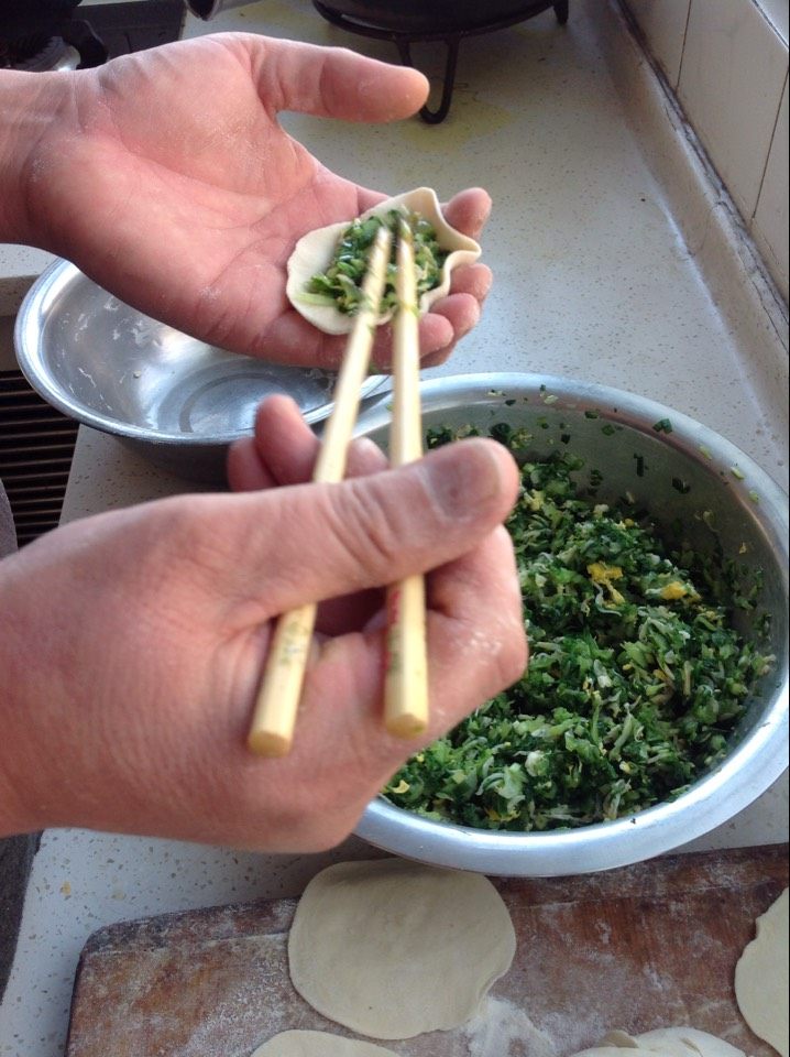 小白菜鸡蛋蒸饺步骤9