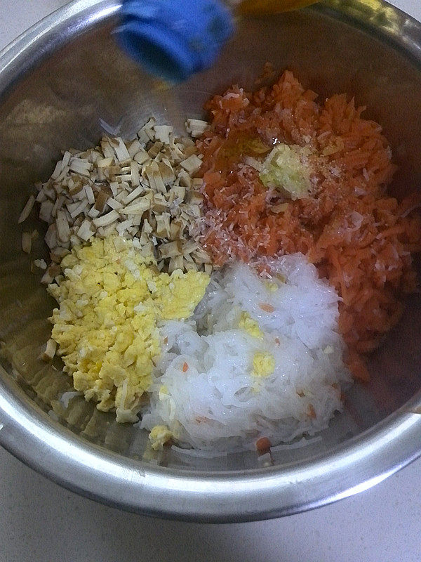 烫面素包步骤9