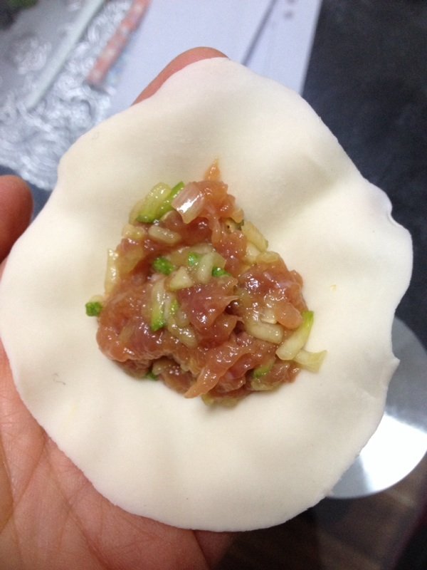 西葫鲜肉水饺步骤8
