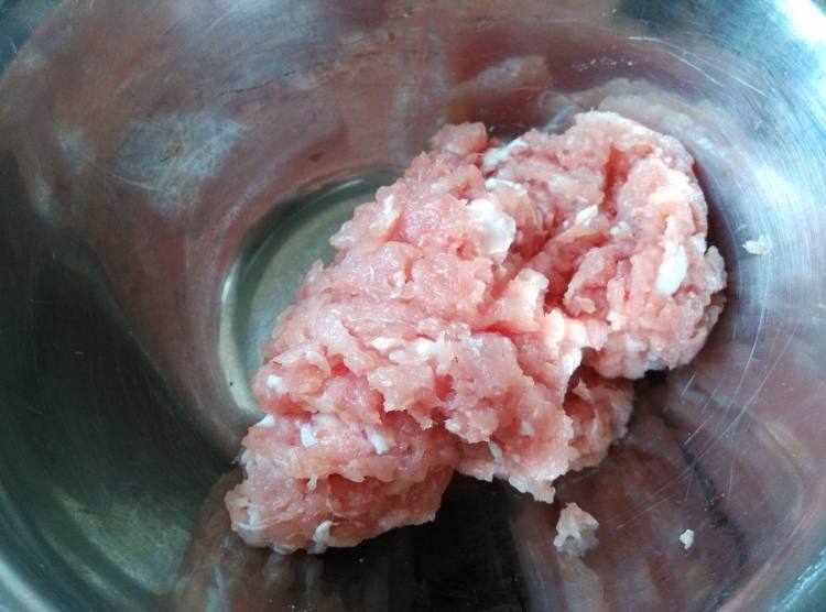 香菇鲜肉饺子步骤3
