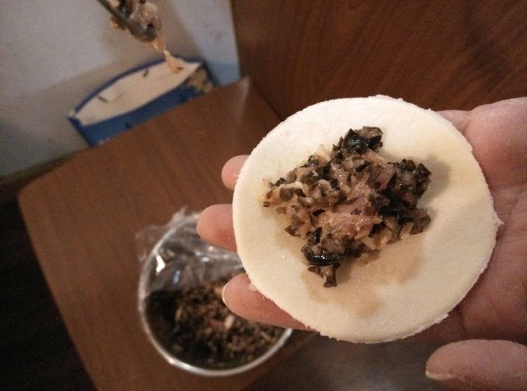 香菇鲜肉饺子步骤8