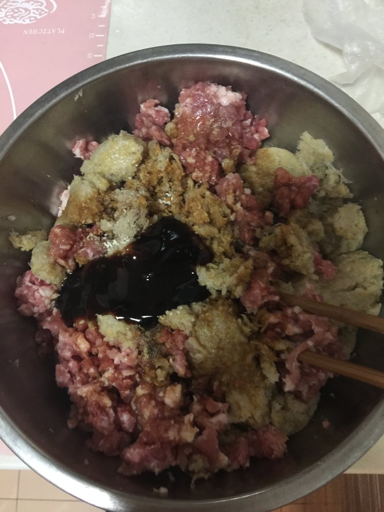 酸菜猪肉馅饺子步骤6