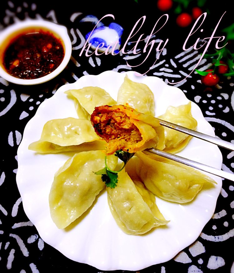 酸菜猪肉馅饺子步骤12