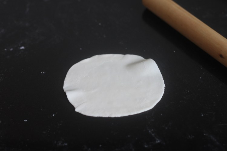 娃娃菜煎饺步骤8