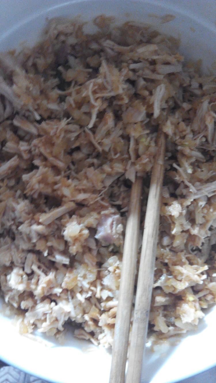 萝卜肉丝水饺步骤3