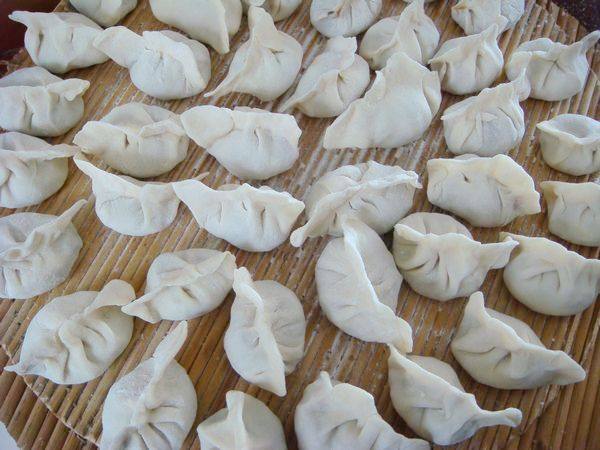 香菇干豆角大肉饺子步骤11