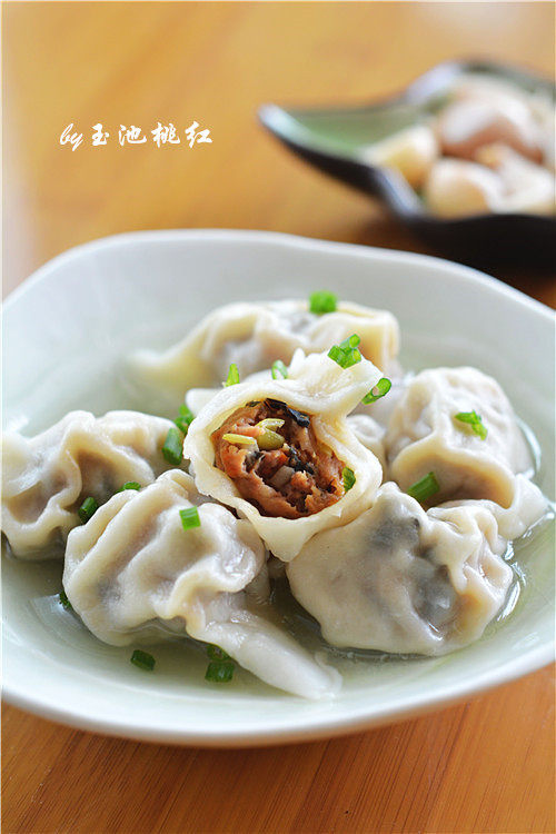 香菇干豆角大肉饺子步骤13