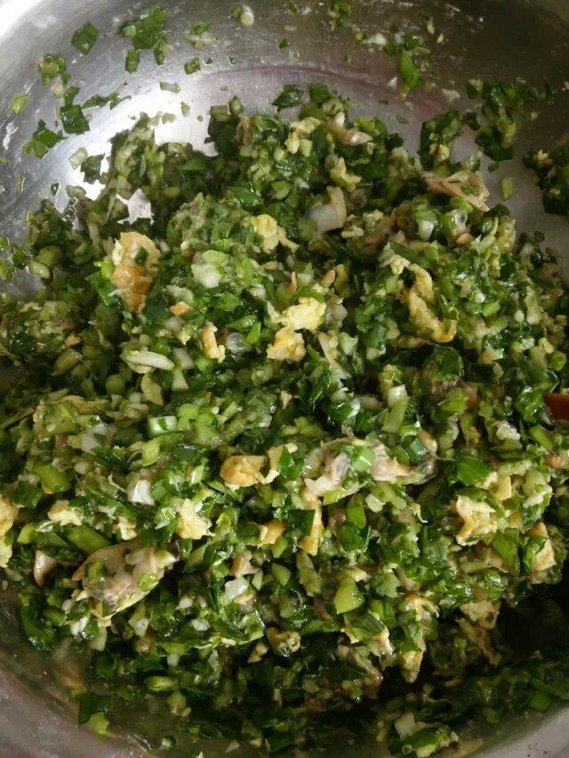 香芹蛤肉水饺步骤11
