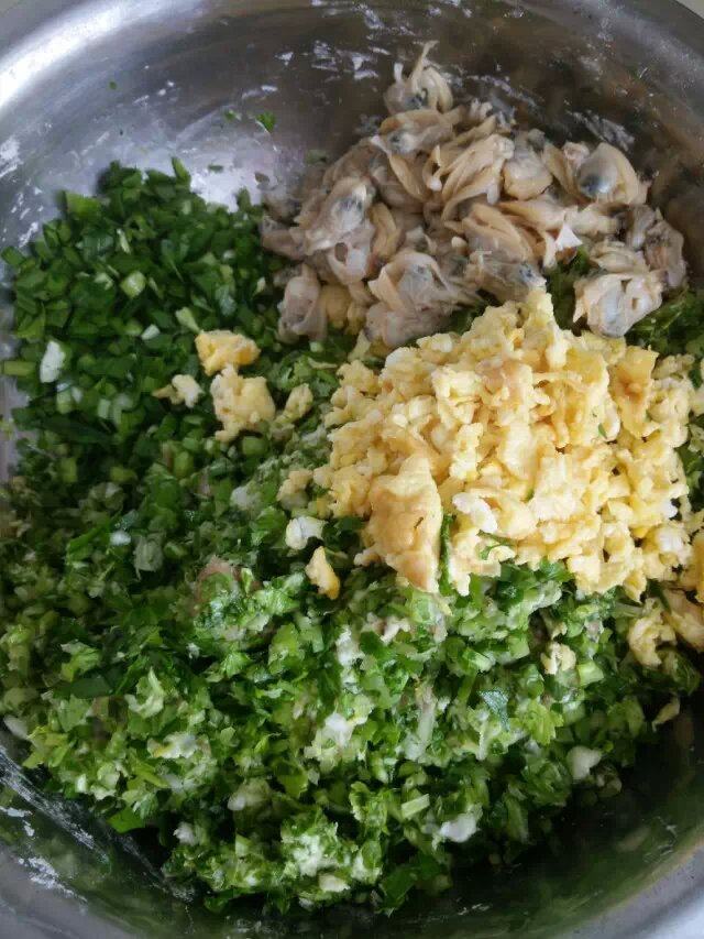 香芹蛤肉水饺步骤7