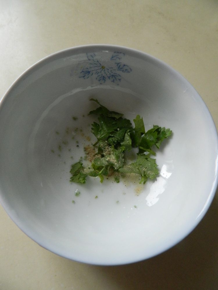 青椒猪肉汤水饺步骤15