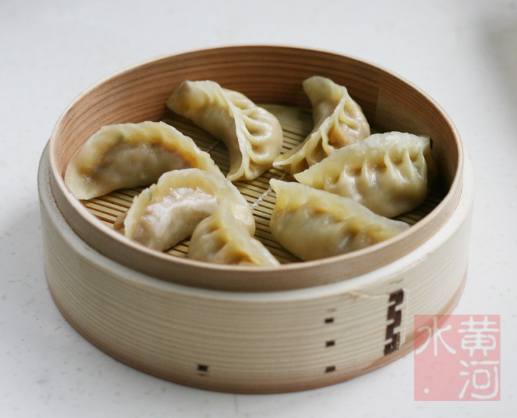 韭黄大肉蒸饺步骤10